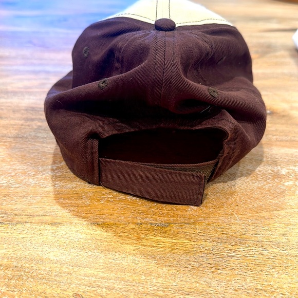 Women’s brown/camouflage Ford adjustable baseball cap trucker hat. 100% One size - Picture 3 of 7